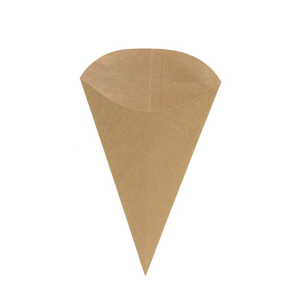 SET 10 CONI CARTA INTERNO IMPERMEABILE RICICLABILE D.15 H.35 CM