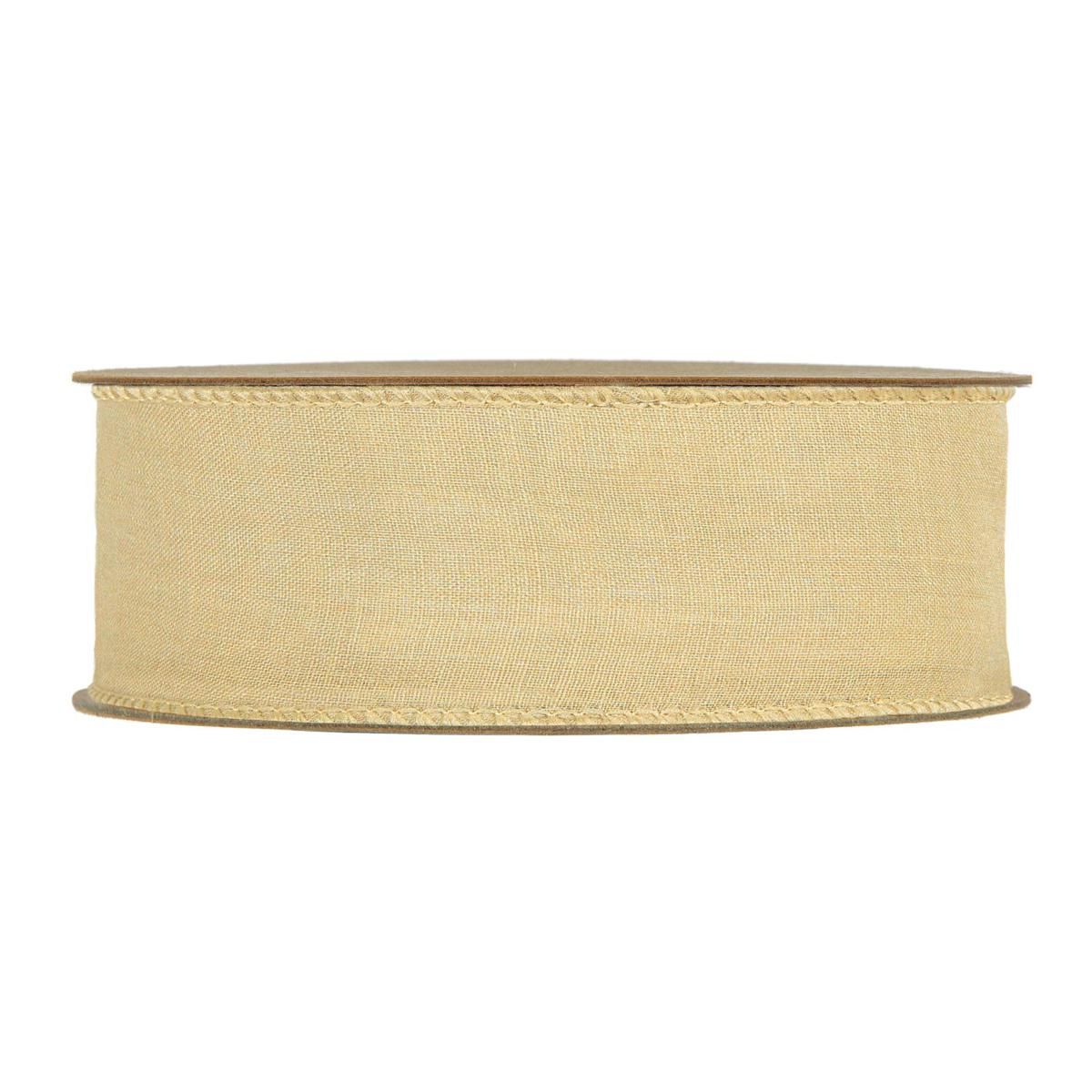 NASTRO RAMIE TESSUTO FIBRA VEGETALE 40MM 10MT CREMA NASTRO RAMIE TESSUTO FIBRA VEGETALE 40MM 10MT CREMA