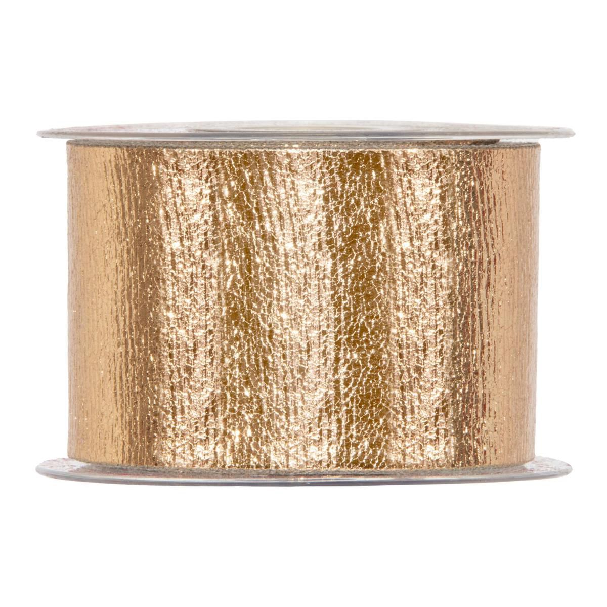 NASTRO ECOPELLE -JOCELYN- 63MM 10MT BRONZO