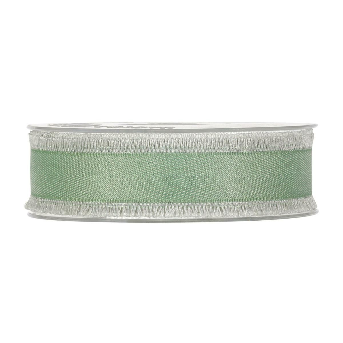 NASTRO COTONE “FRANGE” 25MM 15MT VERDE