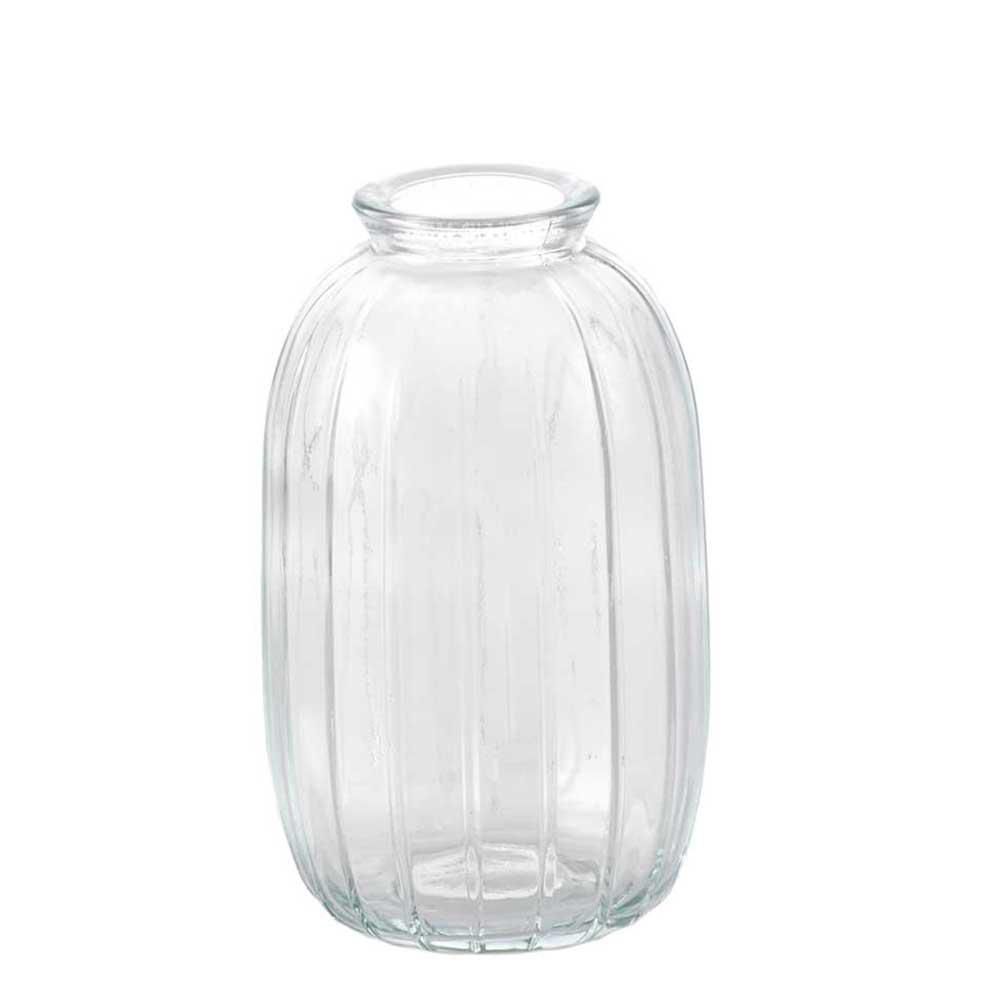 BOTTIGLIA VETRO D.6,5 CM H.13 CM TRASPARENTE