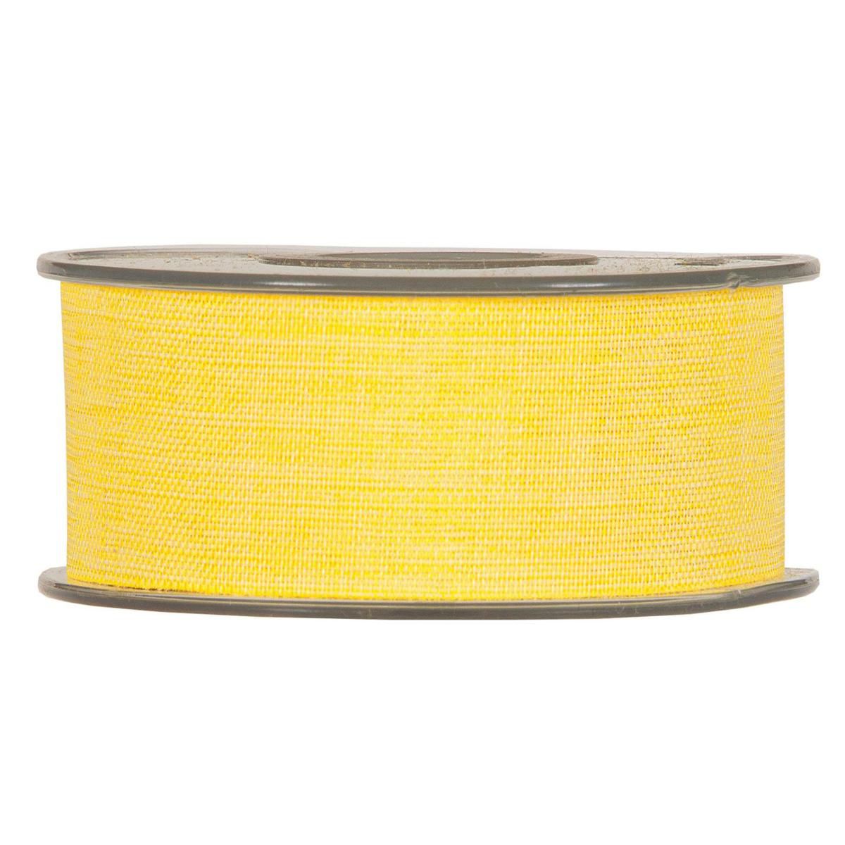 NASTRO CANVAS 40MM 20MT-JOHNNY- GIALLO