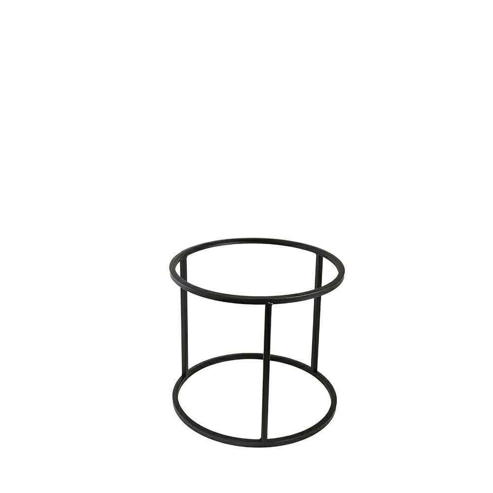 ALZATA METALLO D.26 CM H.30 CM PORTAPIANTE NERO ALZATA METALLO D.26 CM H.30 CM PORTAPIANTE NERO