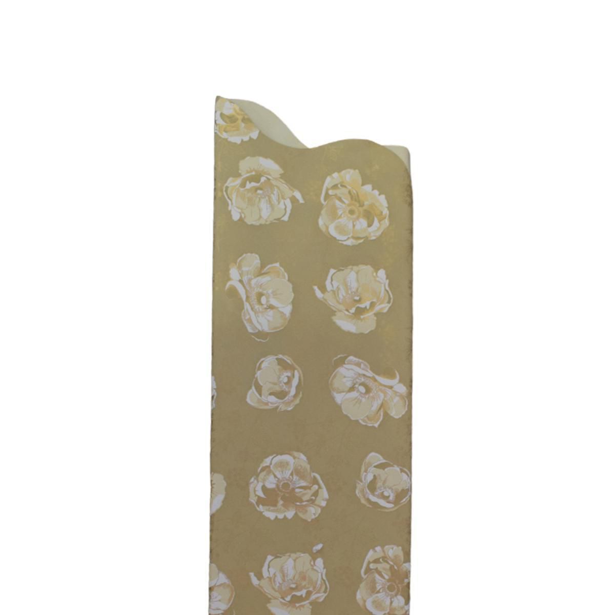 SOTTOVASI PERL.F/P 2L D.90 CM PZ.50 40MY ECRU/ORO