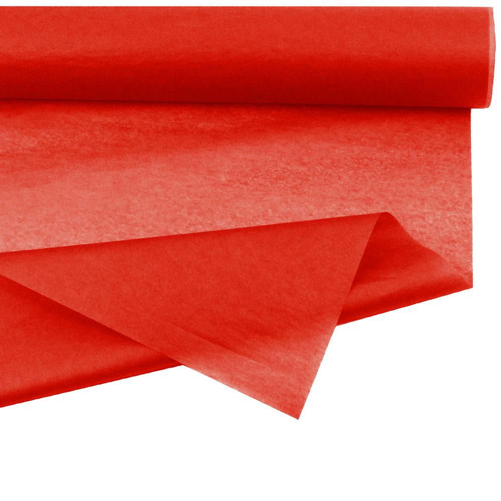BOBINA CARTA VELINA CM 75X50 MT. -CLAYRSOIE- ROSSO