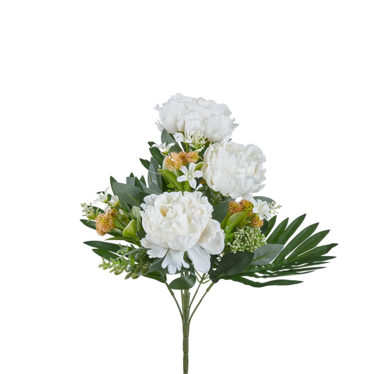 PEONIE BOUQUET FRONTALECM.50 CREMA
