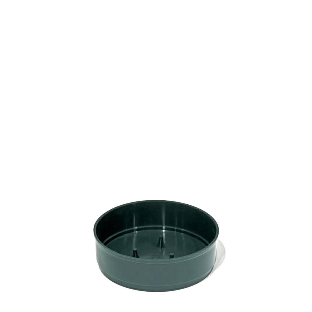CIOTOLA PLASTICA OLYMPIA C/FSP.D.10 CM H.3 CM CONF.PZ.12 VERDE