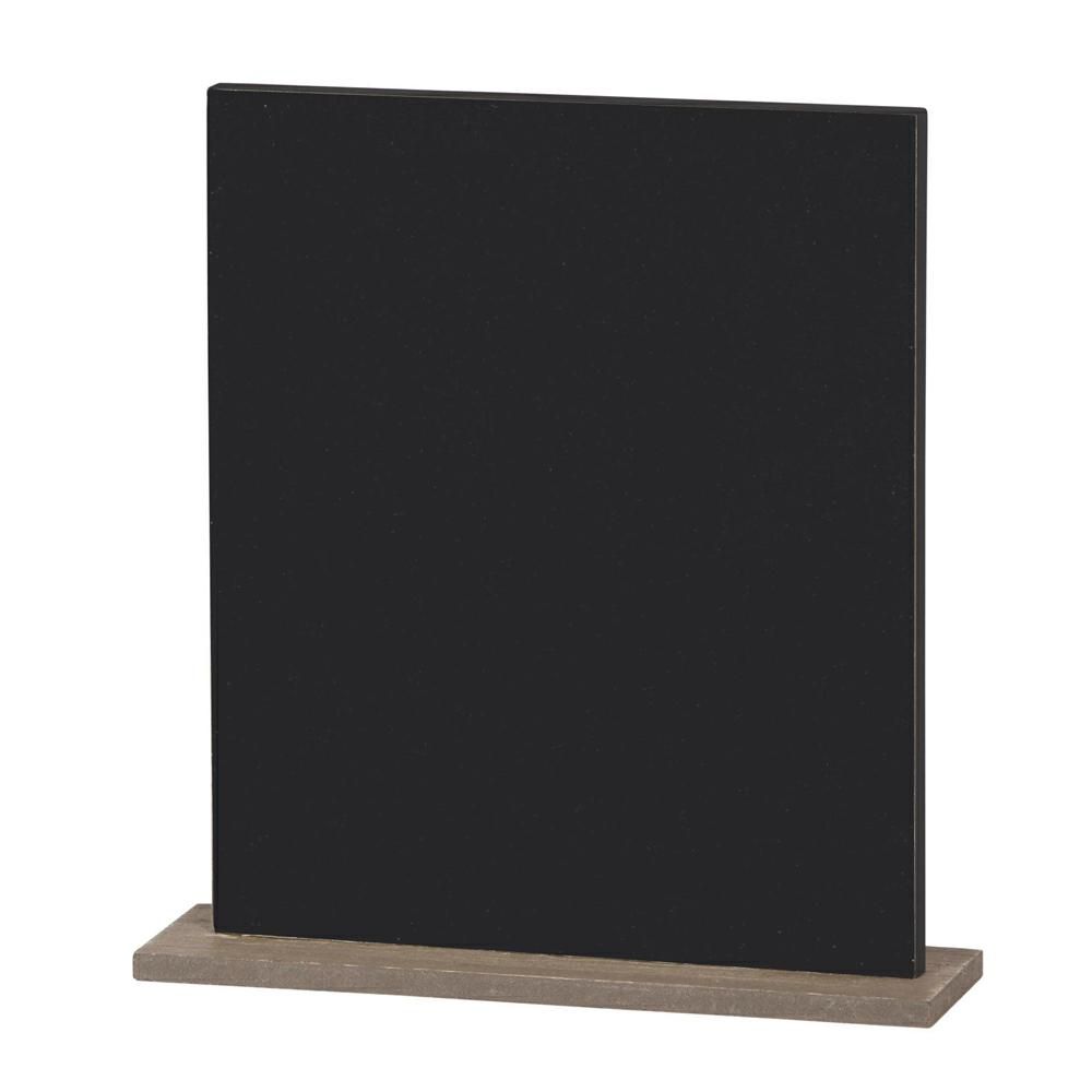 LAVAGNA DOPPIA C/BASE DA TAVOLO CM 16 H.19 NERO