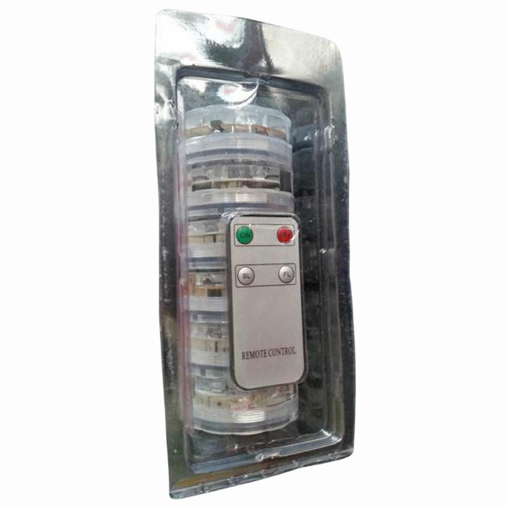 SET 6 PLACCHE 10LEDS IMMERS. L.CALDA +1 TELECOMANDO WATERPROOF