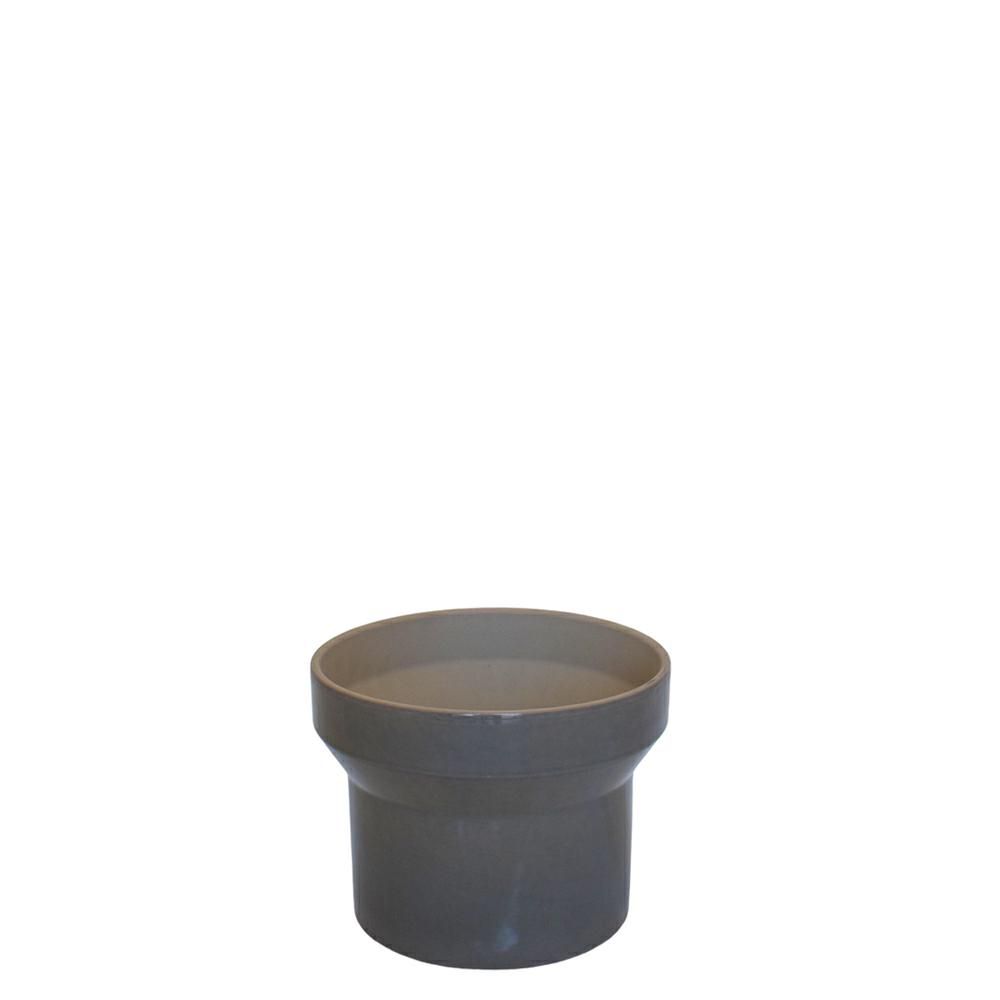 VASO CERAMICA D.19 CM H.14,5 CM -AUS- TORTORA