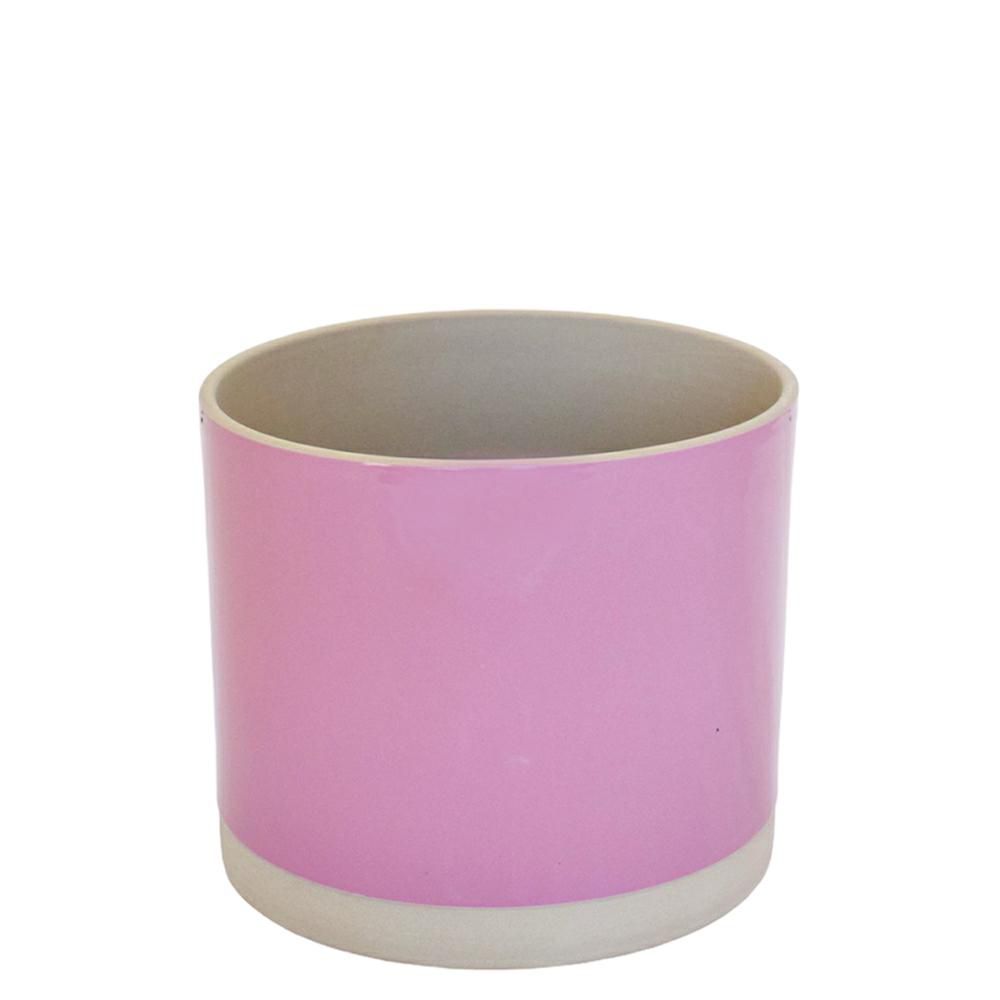 VASO CERAMICA D.35,5 CMH.29 CM -SYD- ROSA