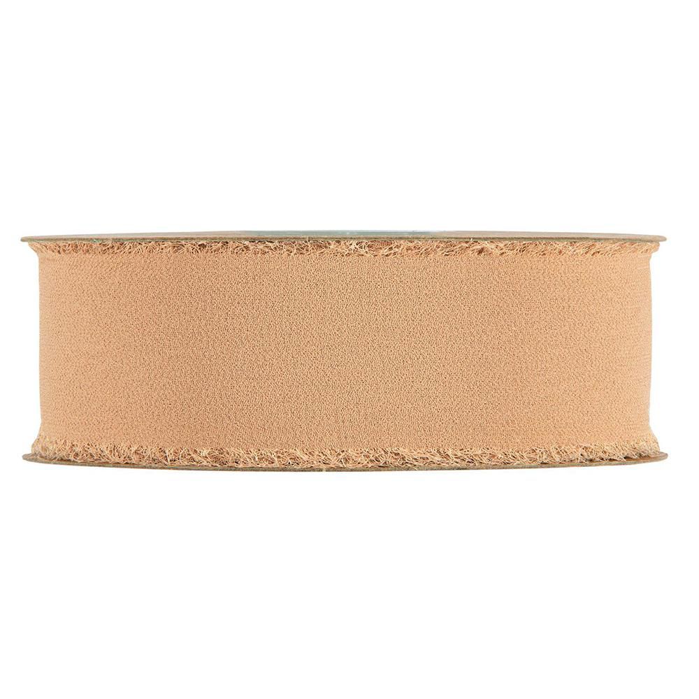 NASTRO ORGANZA 30MM 10MT CARAMELLO