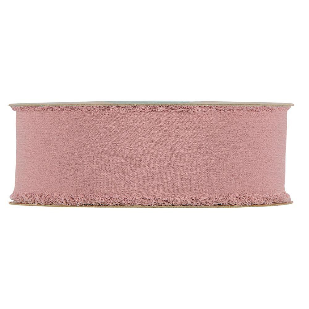 NASTRO ORGANZA 30MM 10MT ROSA SCURO