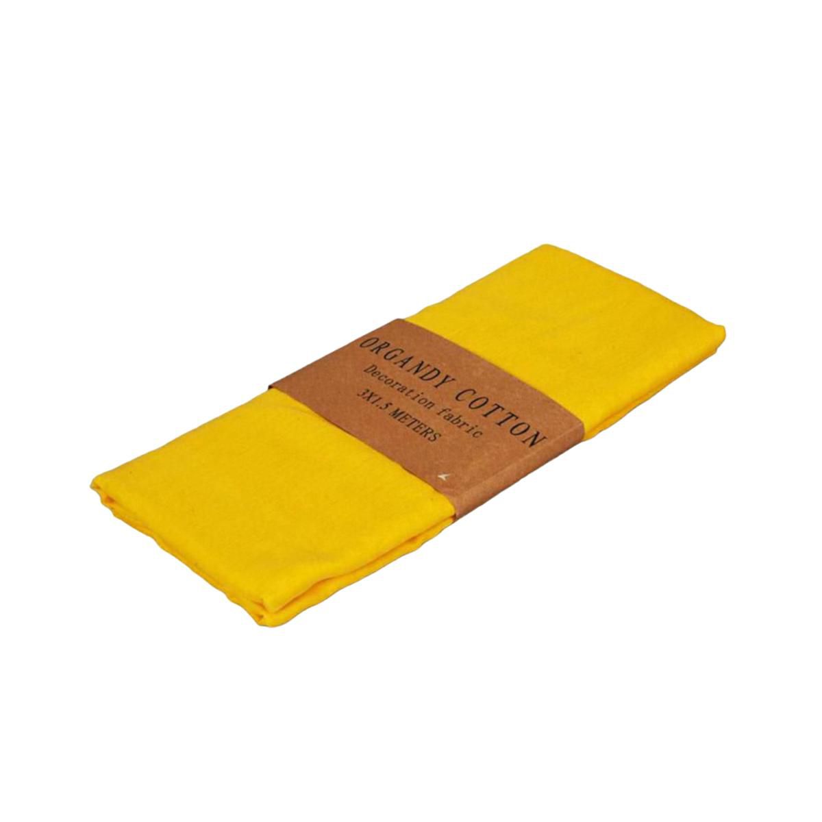 TESSUTO DECO FABRIC COT. 3X1,5M. GIALLO