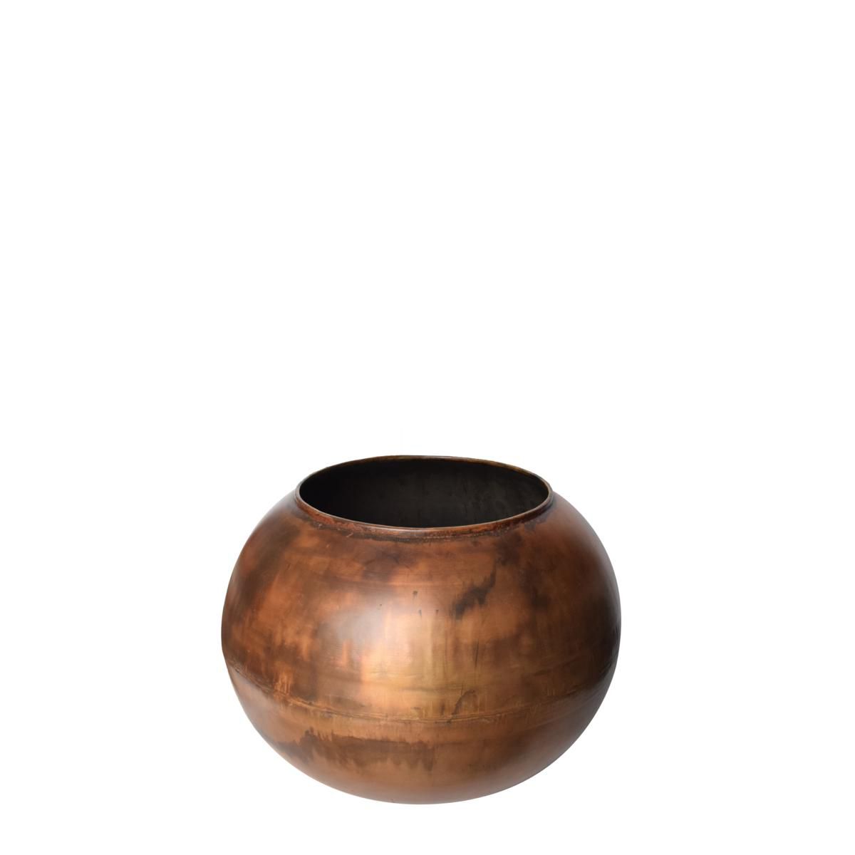 VASO METALLO D.40 H.30CM (S) -INDIA- ORO