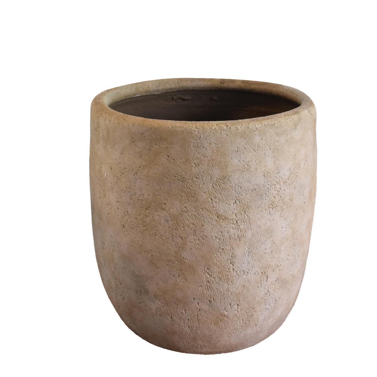 VASO TERRACOTTA D.48 H.69 CM -SALENTO- TORTORA