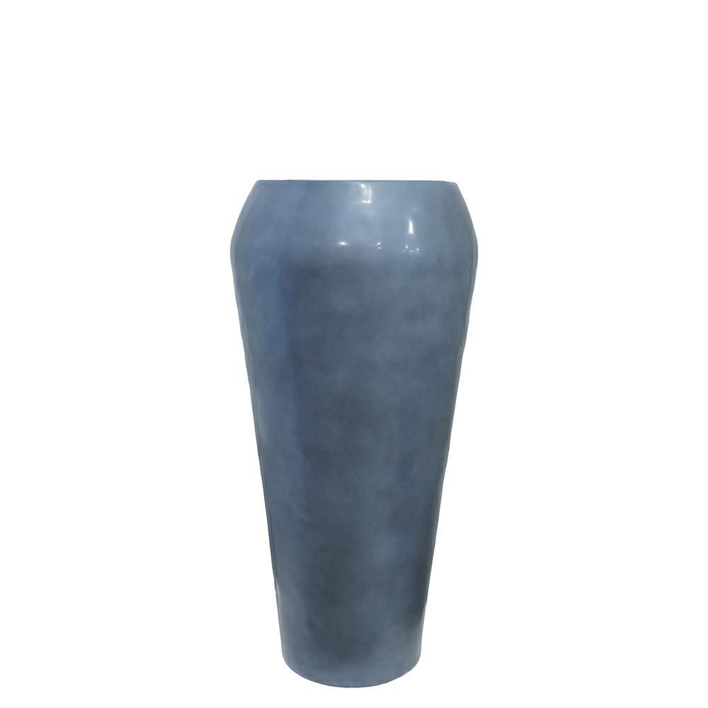 VASO ALLUMINIO D.48 CM H.88 CM (S) GRIGIO