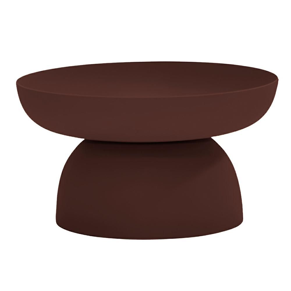 ALZATA METALLO D.14 CM H.8 CM -ECLETTICA- RUGGINE