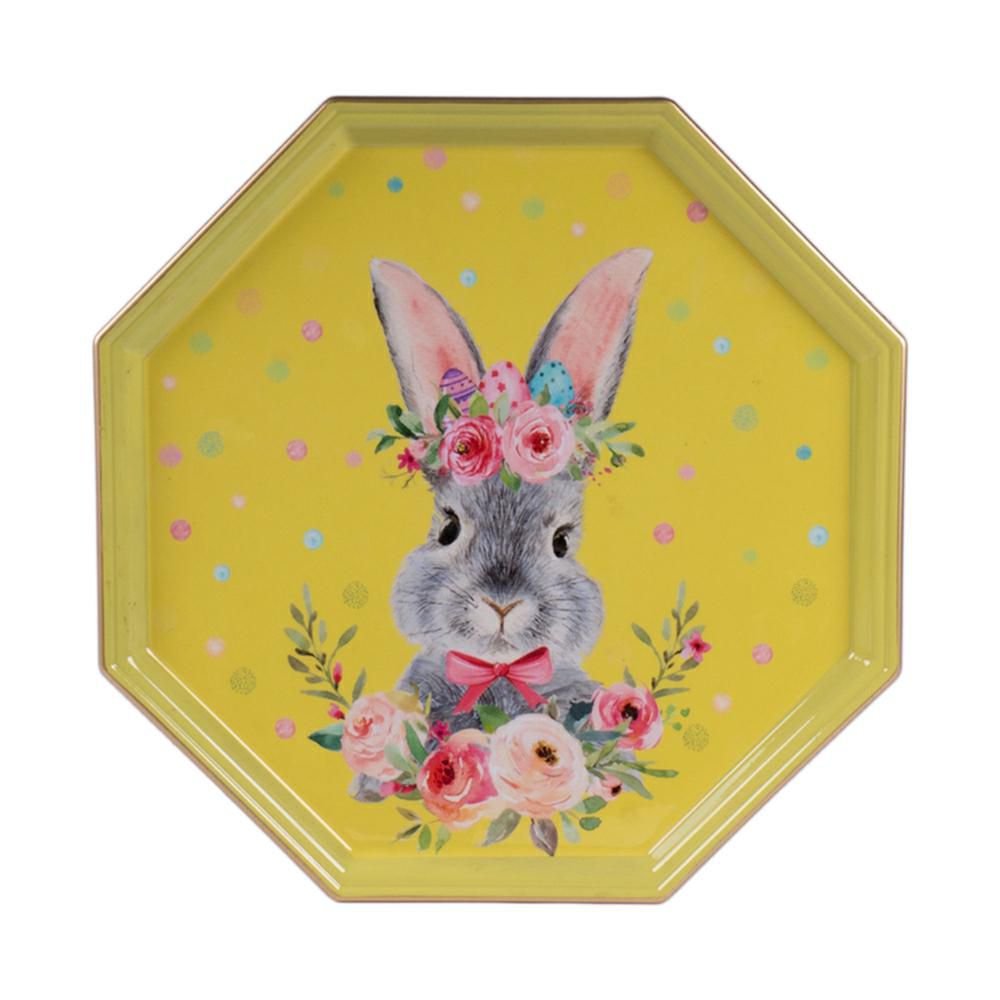 SOTTOPIATTO POLY -CONIGLIO- DM.34 CM GIALLO