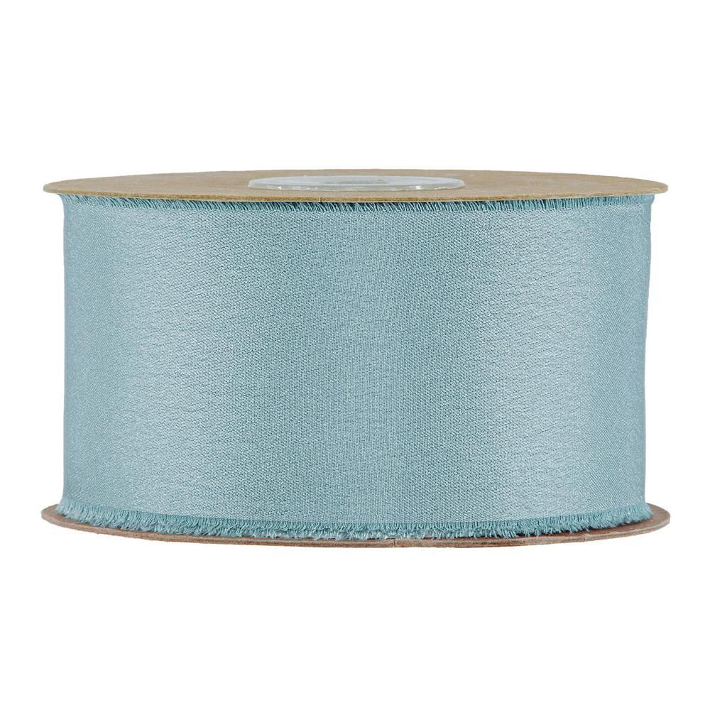 NASTRO SIMIL SETA 50MM 10MT -AMELIE- PETROLIO