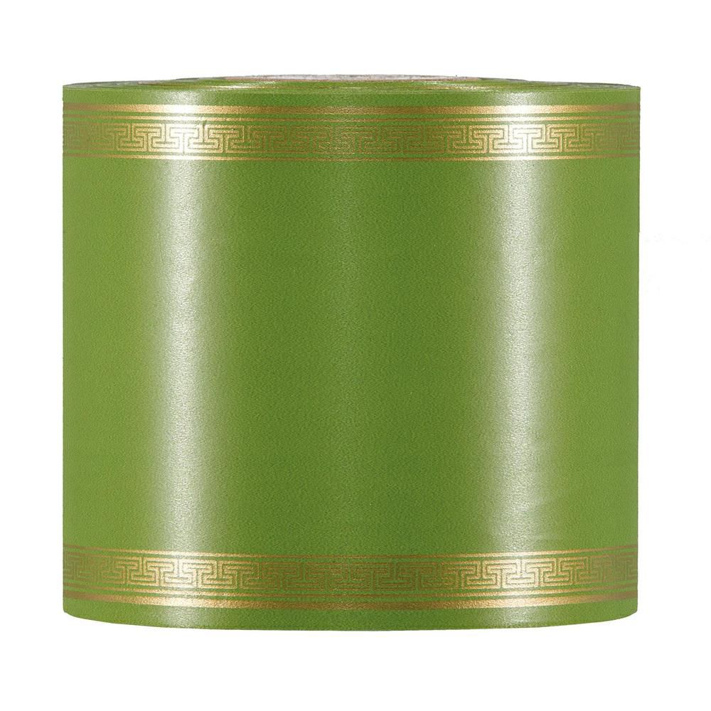 NASTRO POLY STAMPABILE FUNEBRE LAURO CM 7,5 50 MT 0,15 MM VERDE