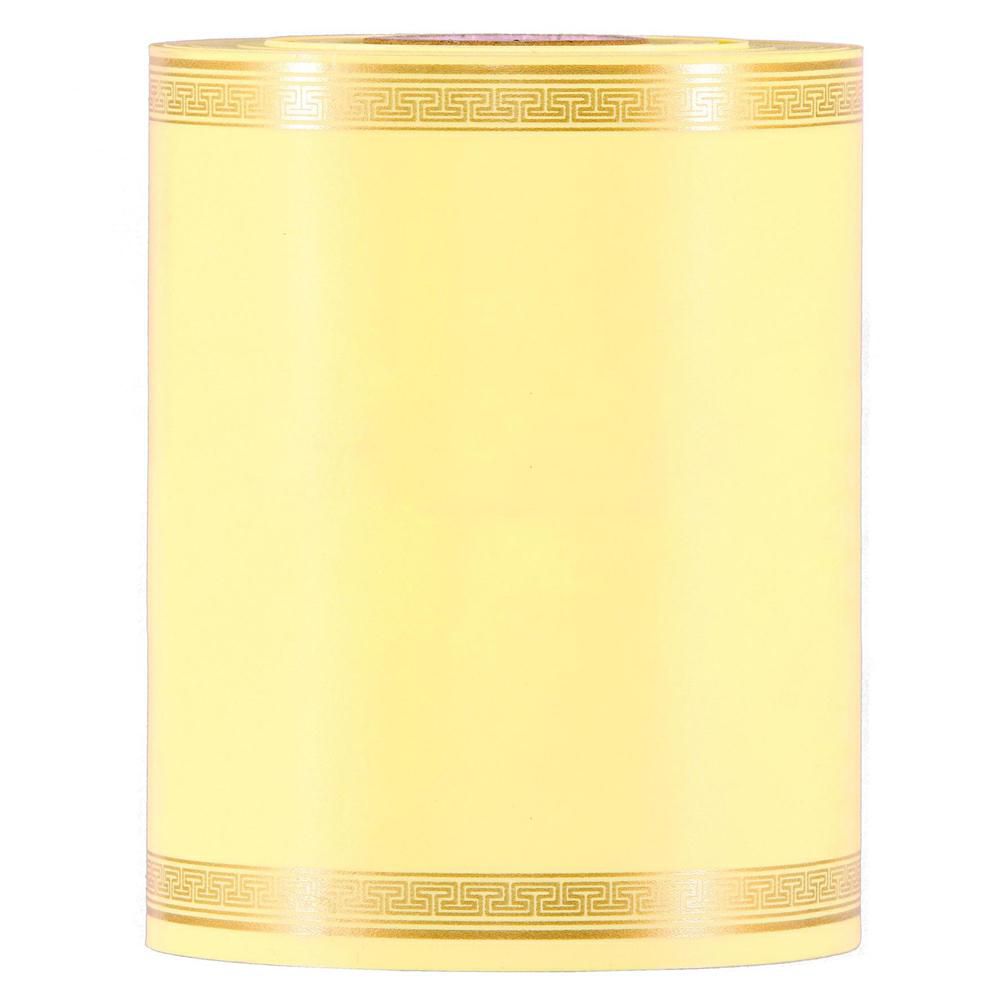 NASTRO POLY STAMPABILE FUNEBRE LAURO CM 10 50 MT 0,15 MM CREMA