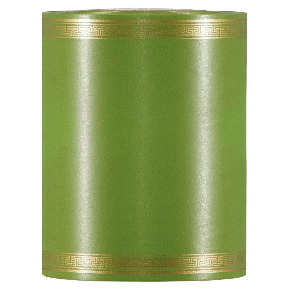 NASTRO POLY STAMPABILE FUNEBRE LAURO CM 10 50 MT 0,15 MM VERDE