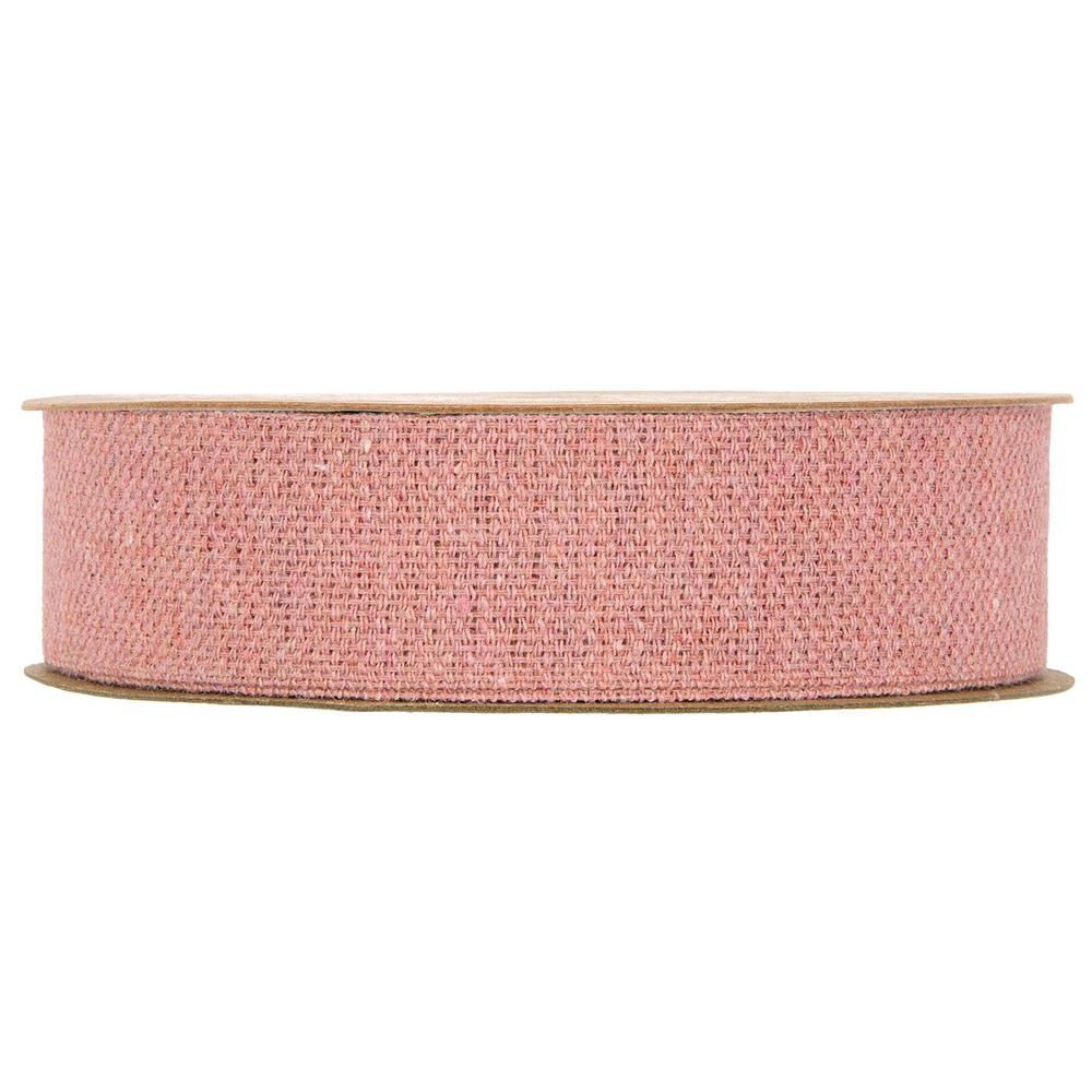 NASTRO POLYCOTTON 25MM 20MT ROSA ANTICO