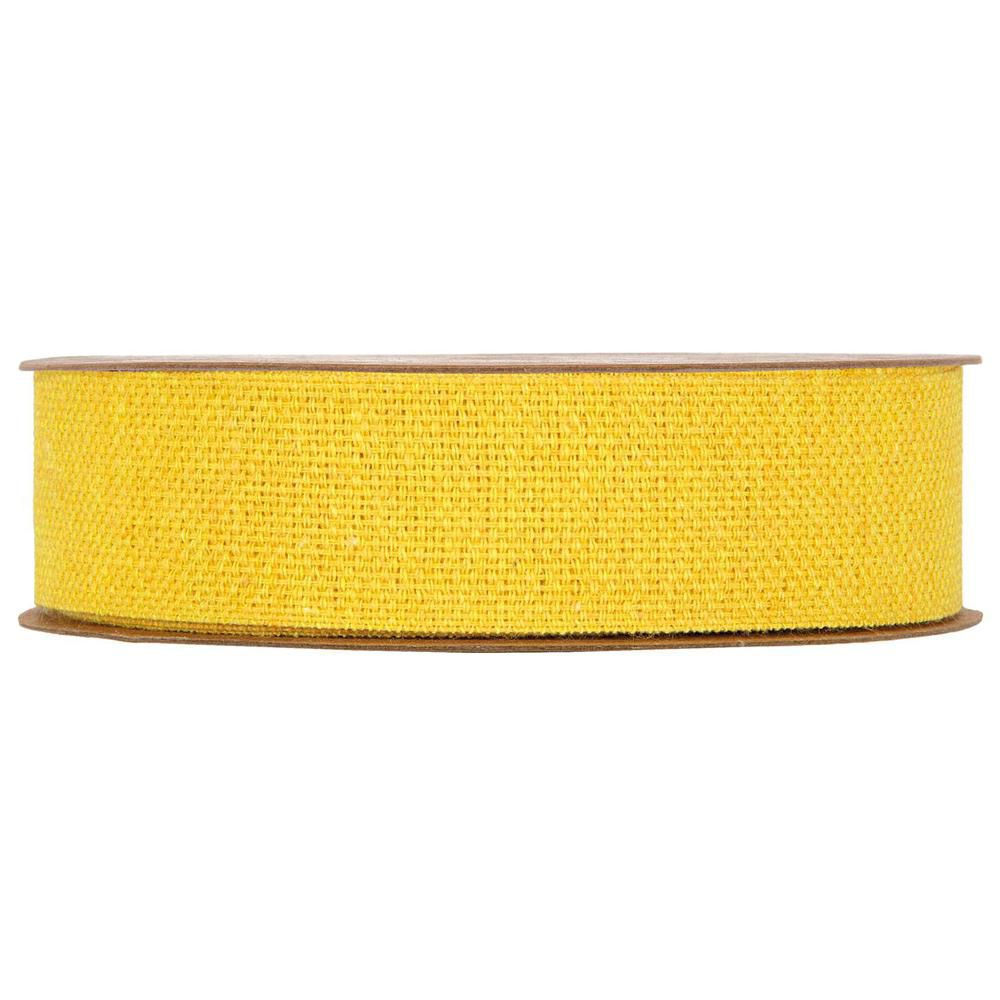 NASTRO POLYCOTTON 25MM 20MT GIALLO