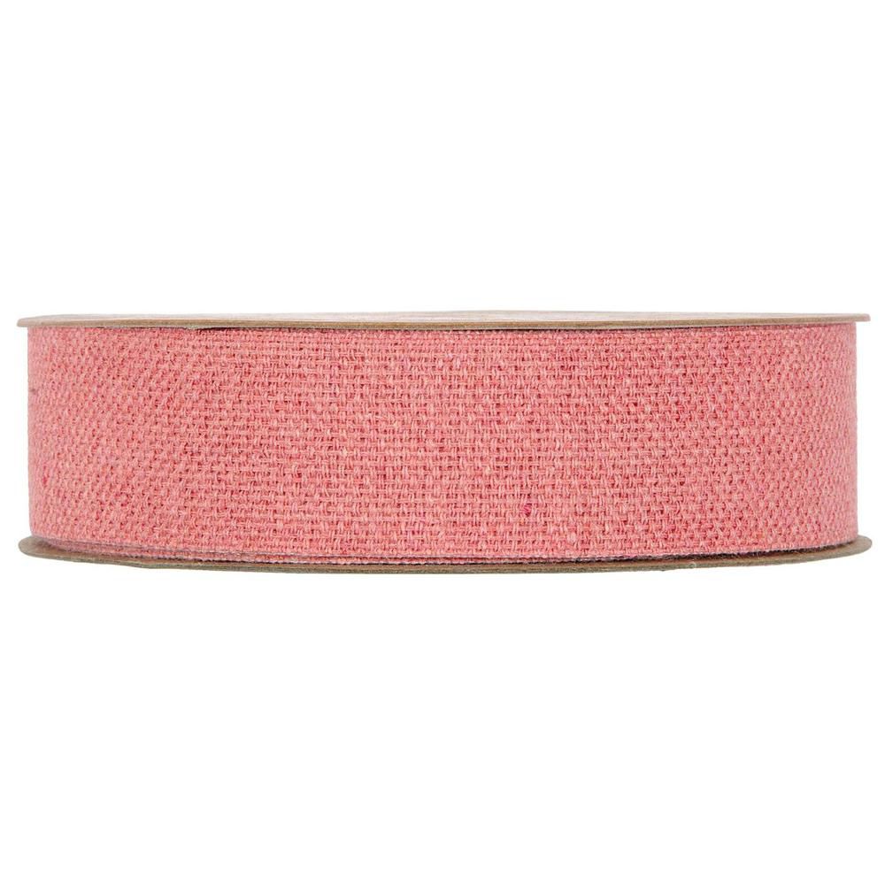 NASTRO POLYCOTTON 25MM 20MT ROSA SCURO