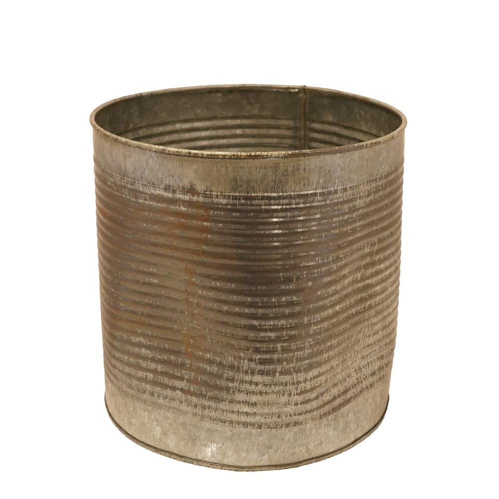 VASO LATTA D.20 CM H.20CM (L) GRIGIO