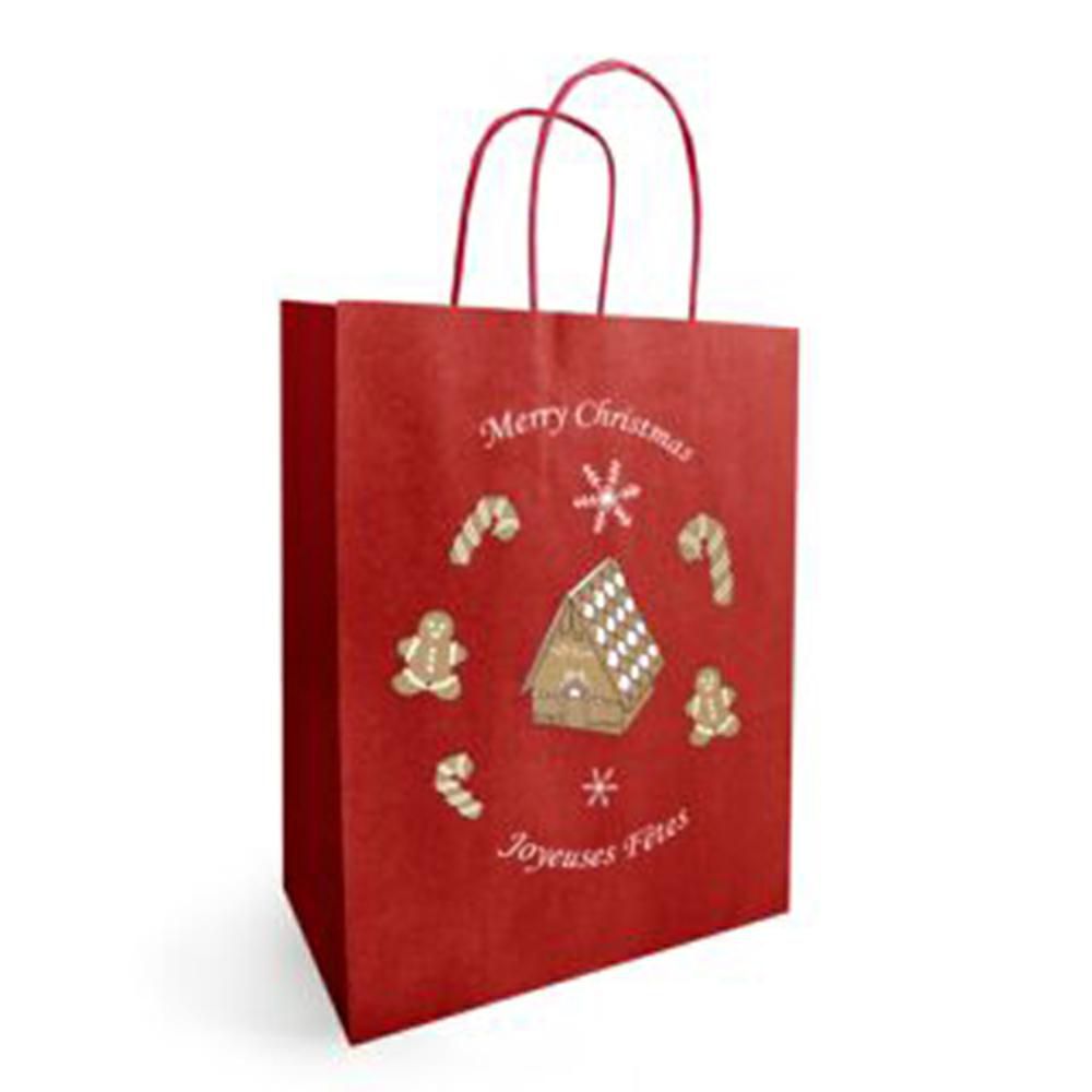 SHOPPERS CARTA SEALING 23X12X25 CM-HANSEL-CONF.PZ.50 ROSSO/NTRL