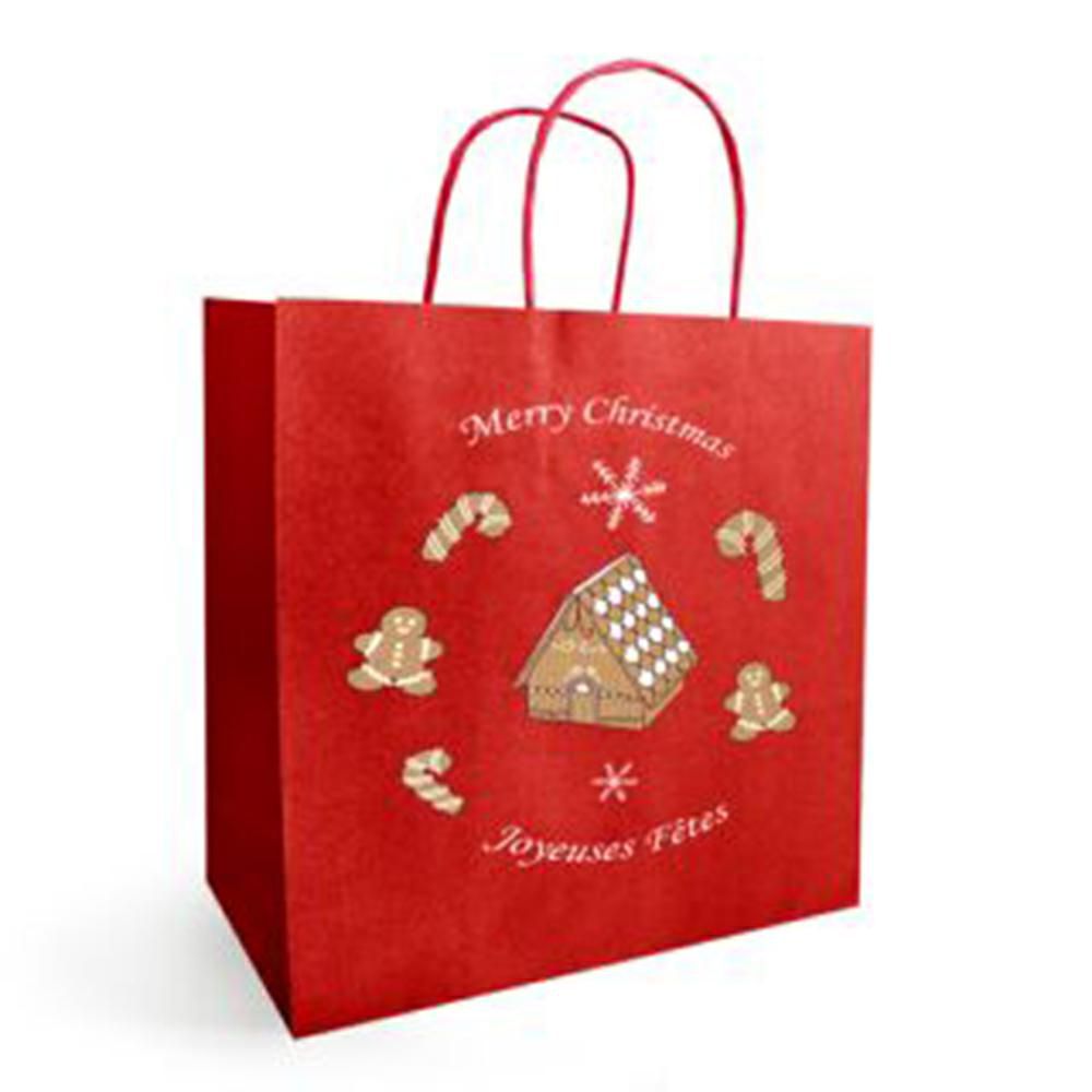 SHOPPERS CARTA SEALING 18X8X22 CM-HANSEL-CONF.PZ.50 ROSSO/NTRL