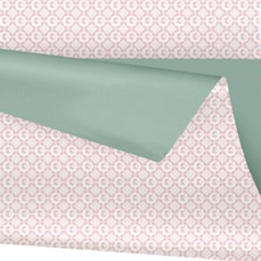 BOBINA PPL DUOMAT CM. 99X25 MT. -MONI- BIANCO/VERDE/ROSA