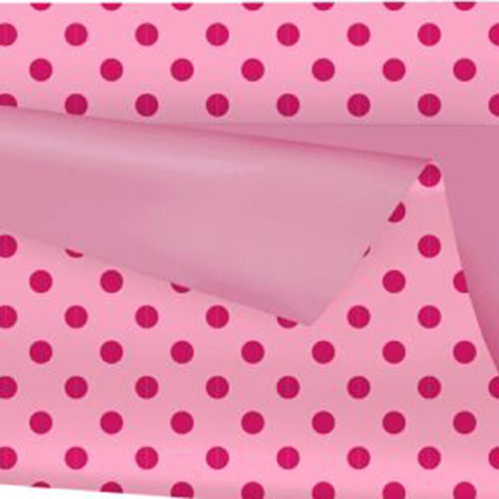 BOBINA PPL DUOMAT CM. 99X25 MT. -POIS- ROSA/FUCSIA