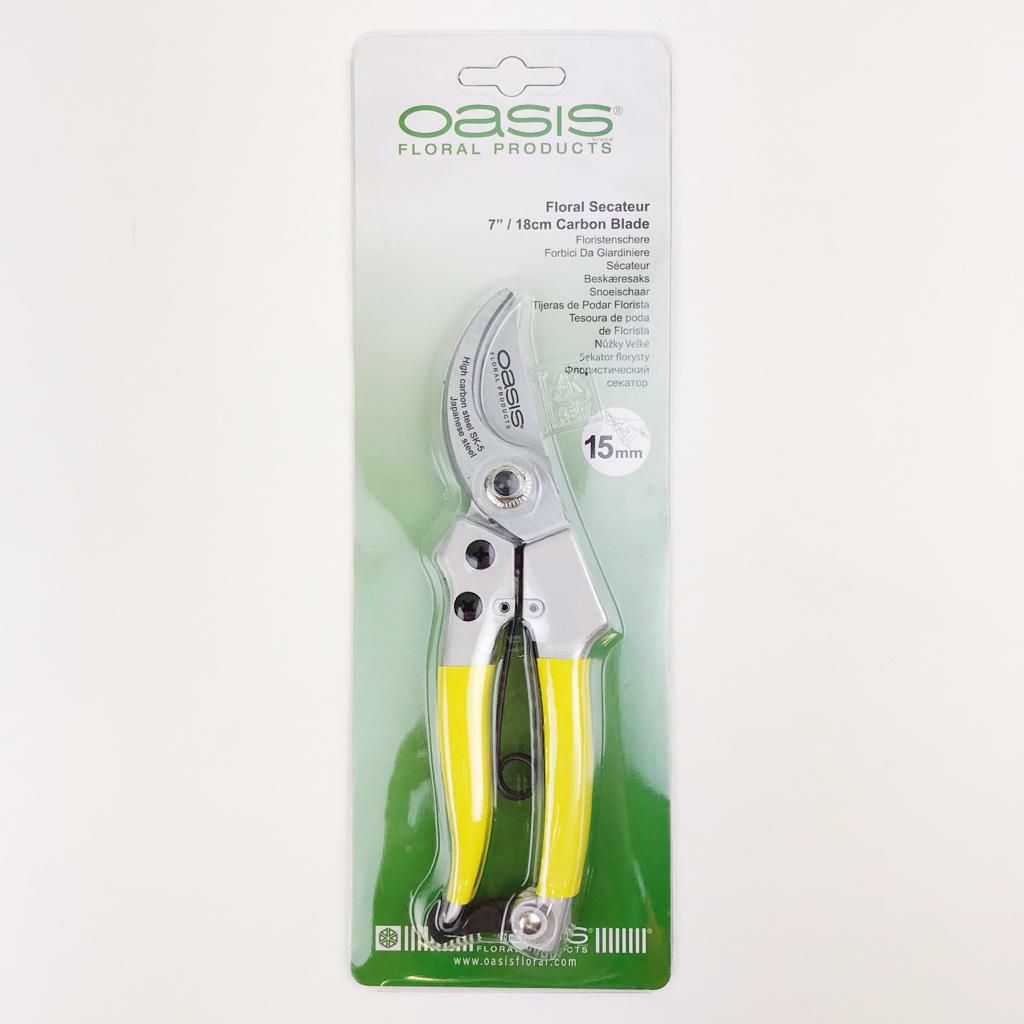 CESOIA PROFESSIONALE ALLUMINIO PER FIORISTI H.18 CM OASIS