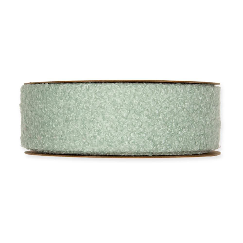 NASTRO ECOPELLICCIA -TEDDY- 40MM 10MT VERDE