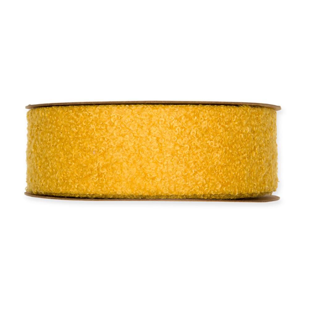 NASTRO ECOPELLICCIA -TEDDY- 40MM 10MT SENAPE