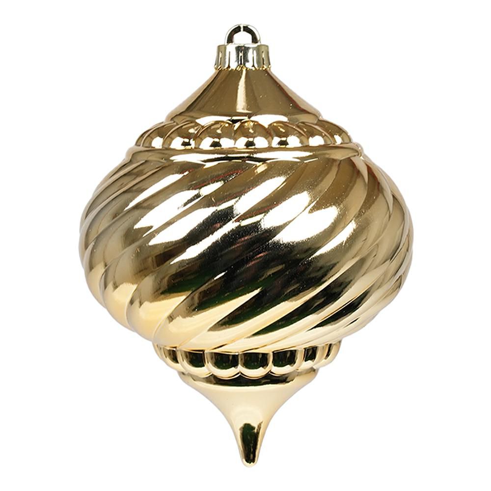 ORNAMENTO GOCCIA POLY D.15 CM ORO