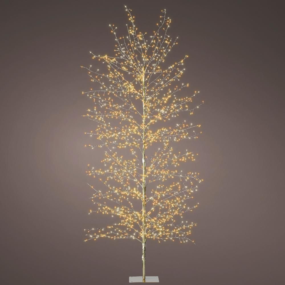 ALBERO 2000 MICROLED H.180 CM LUCE CALDA – ORO