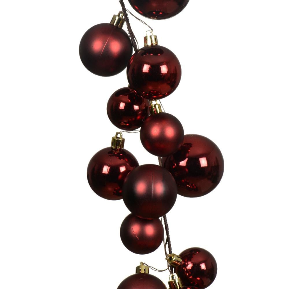 ghirlanda-sfere-poly-mm-100-h-180-cm-lucido-satinato-rosso-scuro