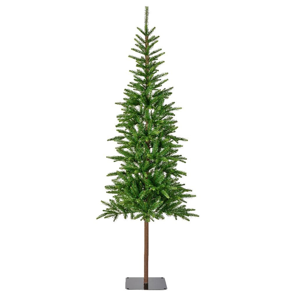 ALBERO NATALE SLIM -ALBACH- H.300 D.100 CM VERDE