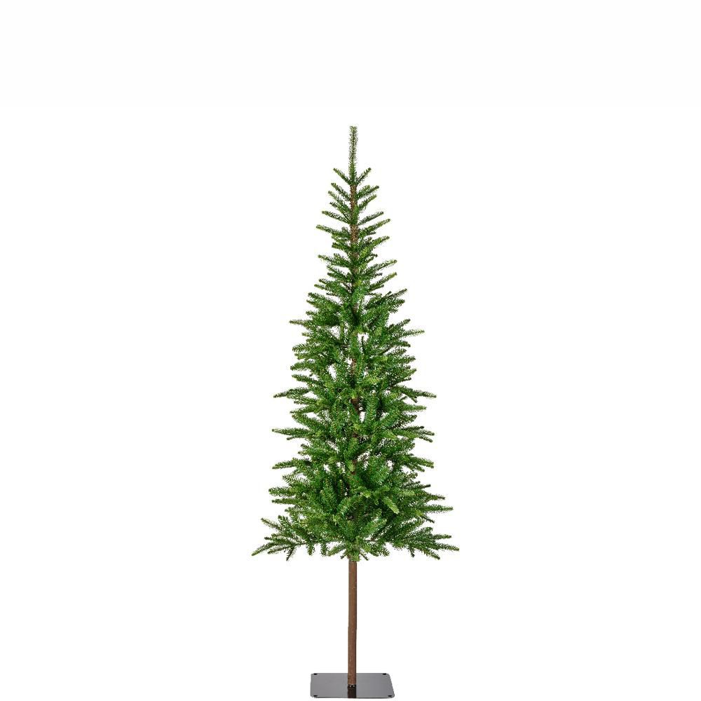 ALBERO NATALE SLIM -ALBACH- H.210 D.75 CM VERDE