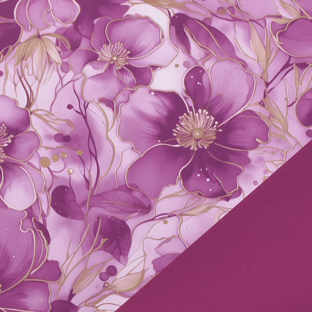 BOBINA PPL C/FIORI 1X25MT -SHIMMER- VIOLA