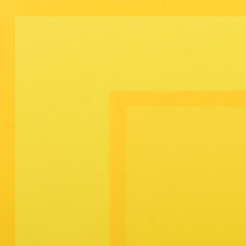 FOGLIO PPL GLAMOUR C/QUADRATO CM 50X50 50MY 25 PZ. GIALLO