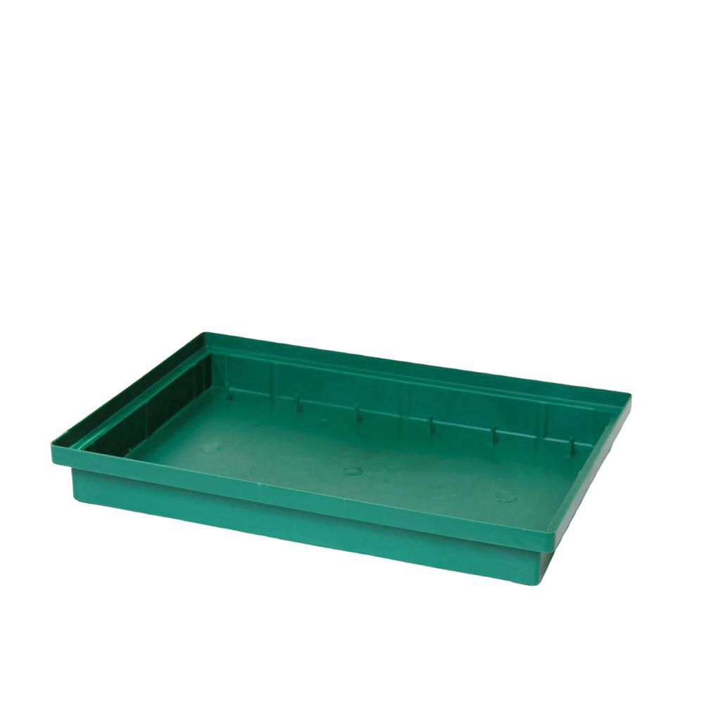 CIOTOLA PLAST.GARDEN3 S/SPUGNA 23X33 CM H.4,5 CM CONF.PZ.6 VERDE