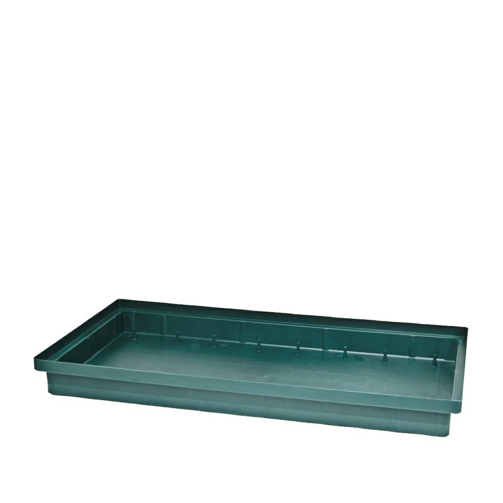 CIOTOLA PLAST.GARDEN4 S/SPUGNA 23X44 CM H.4,4 CM CONF.PZ.6 VERDE