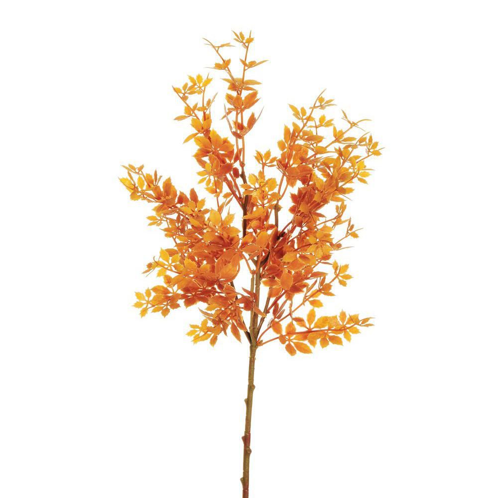 MINI AMERICAN GRAPE RAMO 24FG CM.59 ARANCIONE-MOSTARDA