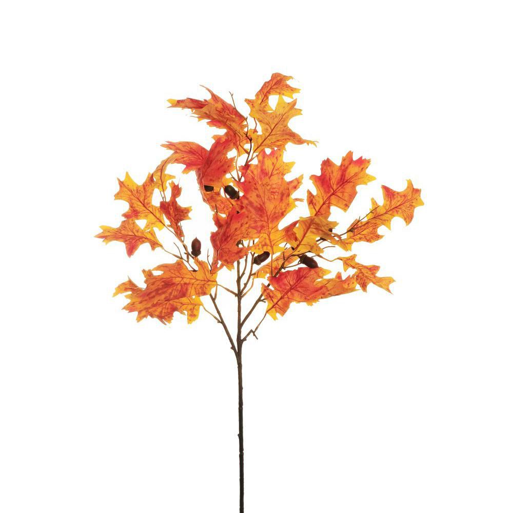 FOGLIAME QUERCIA 3X 37FG CM.84 ARANCIONE/GIALLO