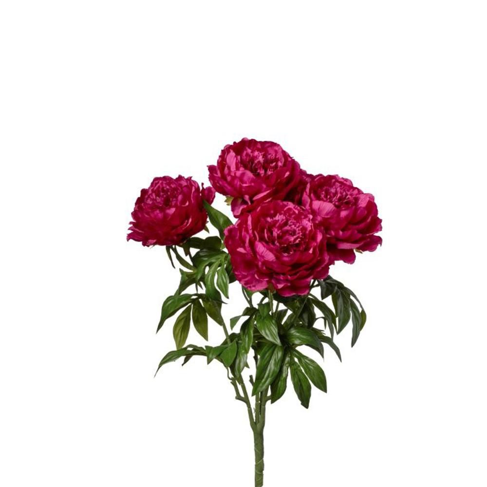 PEONIE BOUQUET CM.60 BURGUNDY PEONIE BOUQUET CM.60 BURGUNDY